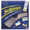 Sellotape Sticky Loops 25mmx12m Strip White 1445182