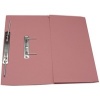 Guildhall 38mm Transfer Spring Files Foolscap Pink PK25