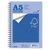 Silvine FSC Certified A5 Notebook Feint Ruled Perforated PK5