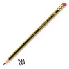 Staedtler Noris HB Pencil Rubber Tip Black Yellow PK12