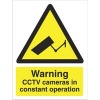 Warning CCTV Cameras Sign