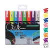 Uni Chalk Marker Bullet Tip Medium Assorted PK8