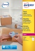 Avery Blockout Shipping Labels 99x93mm L7166-100 (600Labels)