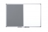 Bi-Office Maya Combo Aluminium Frame Board Grey 120x90cm DD